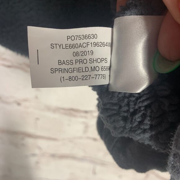 Ascend Gray Button Jacket Sherpa Lined Casual Outdoor Fall Coat Size Large - Picture 5 of 8